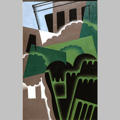 Juan Gris - Cubist Landscape (1917}
