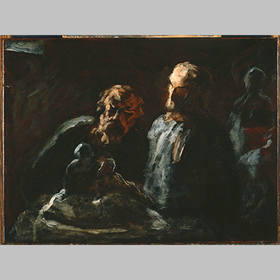 Daumier Two Sculptors