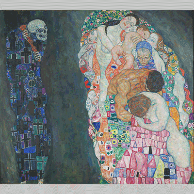 Death and Life Gustav Klimt