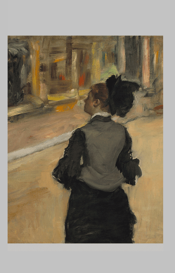Degas – Woman Viewed from Behind sq umb