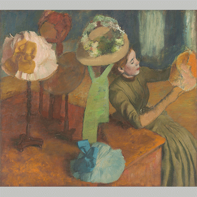 Degas The Millinery Shop