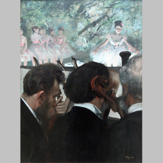 Degas Die Ochestermusiker 1872
