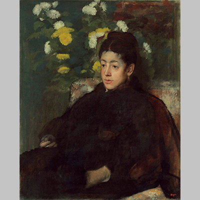 Degas Mademoiselle Malo c.1877