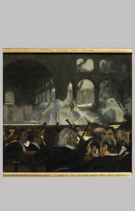 Degas The Ballet Scene from Meyerbeers Opera Robert Le Diable 1