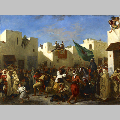 Delacroix Fanatics of Tangier