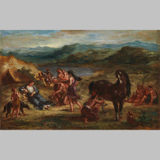 Delacroix--Ovid-among-the-Scythians