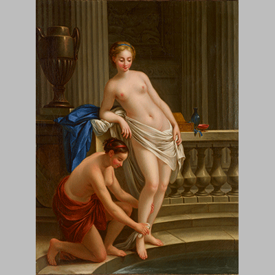 Joseph Marie Vien - Deux femmes au bain c1763