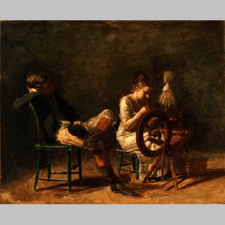 Eakins the courtship 1876