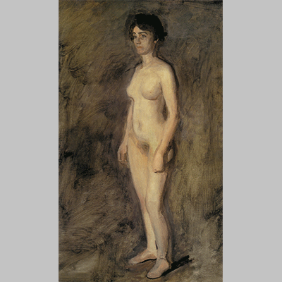 Eakins nude woman standing 1