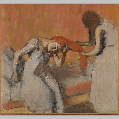 Edgar Degas Hair Dressing1890