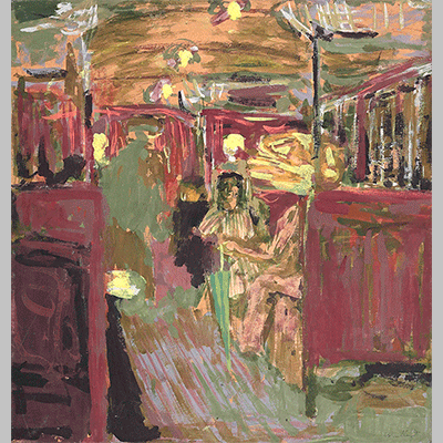 Edouard Vuillard Le Wagon de Metro