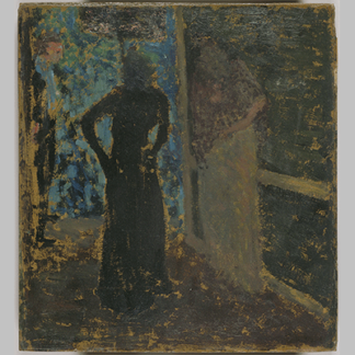 Edouard Vuillard Backstage at the Théâtre de l Oeuvre