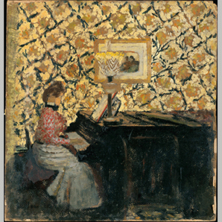 Eduoard Vuillard Misia at the Piano
