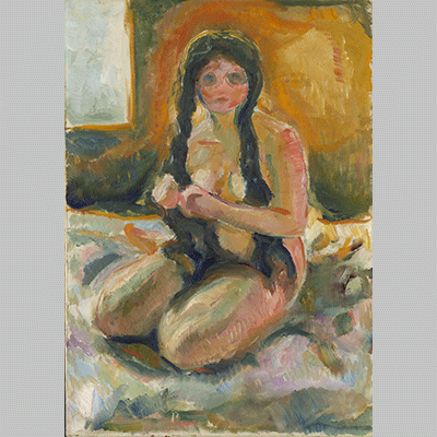 Edvard Munch - Seated Nude 2