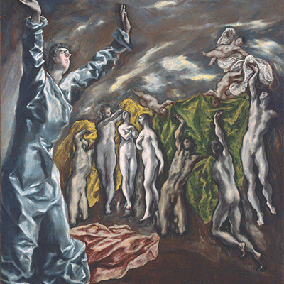 El Greco - The Vision of Saint John
