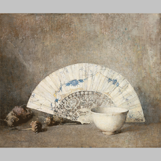 Emil Carlsen The Fan