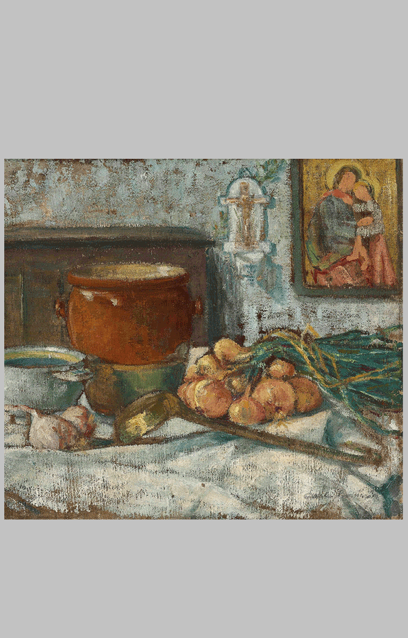 Émile Bernard Nature morte aux oignons 1889