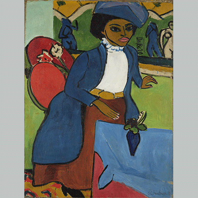 Ernst Ludwig Kirchner Frauenbildnis 1911