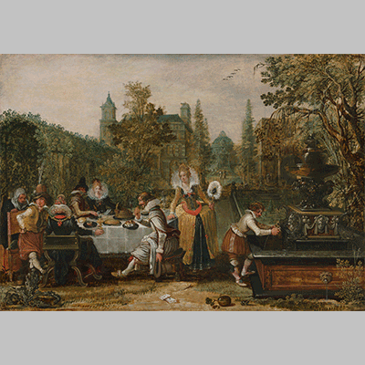 Esaias van de Velde - Merry Company in a Park