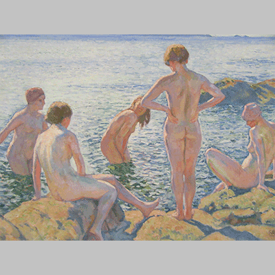 Etoiles de mer de van Rysselberghe 1910