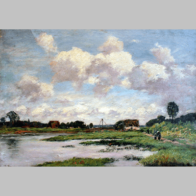 Eugène Boudin Normannische Landschaft