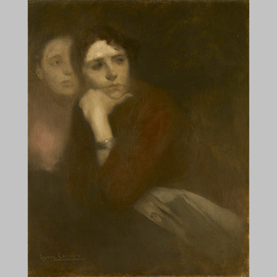 Eugene Carriere Two Women