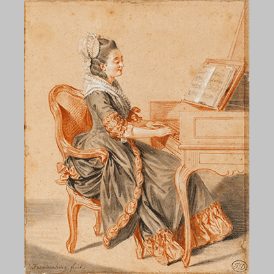 Sigmund Freudenberger – A Pianist (c1774)