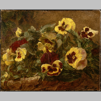 Fantin Latour, Pansies