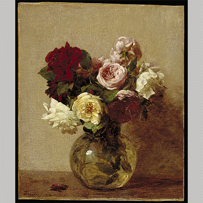 Fantin Latour Roses