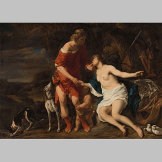 Ferdinand Bol Venus and Adonis (c1658)