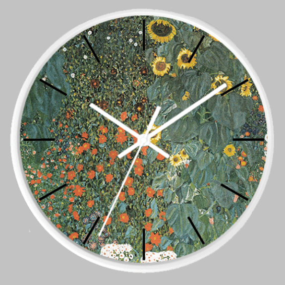 Florals clock