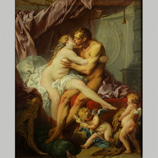 Francois Boucher Hercules and Omphale