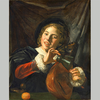 Franz Hals Boy with a Lute