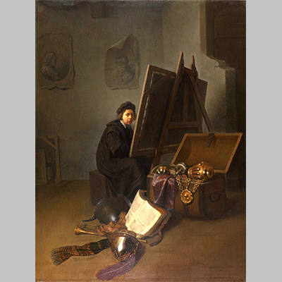 Workshop of Rembrandt - An Artist in His Studio 2