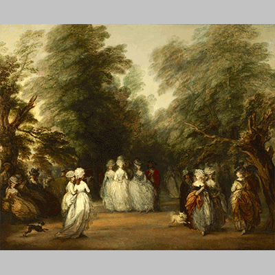 Thomas Gainsborough - The Mallin St. James's Park