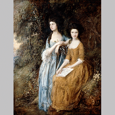 Gainsborough Elizabeth and Mary Linley