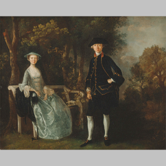 Gainsborough Lady Lloyd and Her Son Richard Savage Lloyd of Hintlesham Hall Suffolk