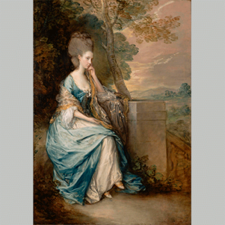 Gainsborough Portrait of Anne Countess of Chesterfield