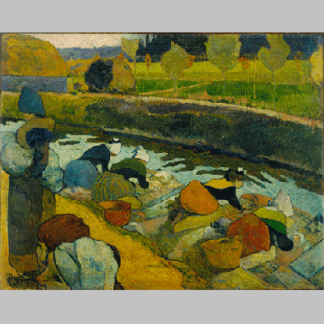 Gauguin Washerwomen