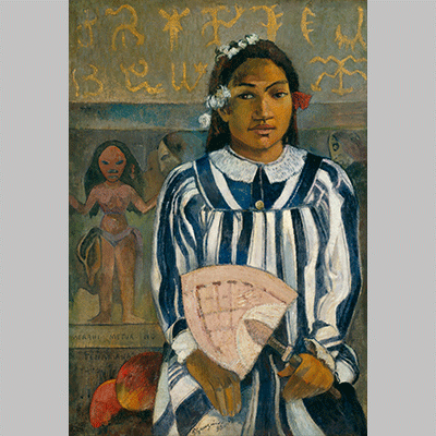 Gauguin The Ancestors of Tehamana 1
