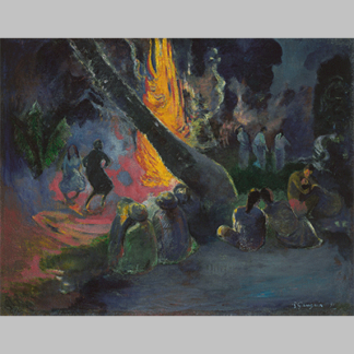 Gauguin Upa Upa The Fire Dance