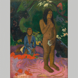 Gauguin words of the devil