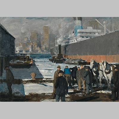 George Bellows Men of the Docks 1912