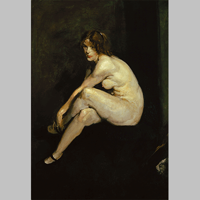 George Bellows - Nude Girl Miss Leslie Hall