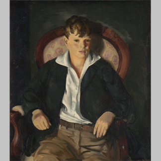 George Bellows - Portrait of a Boy 1921