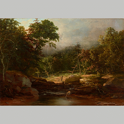 George Inness Stream in the Mountains