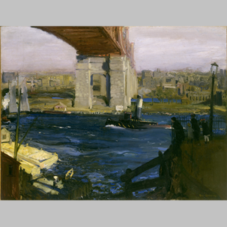 George Wesley Bellows - Bridge, Blackwell’s Island