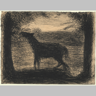 Georges Seurat - Foal Le Poulain also called The Colt