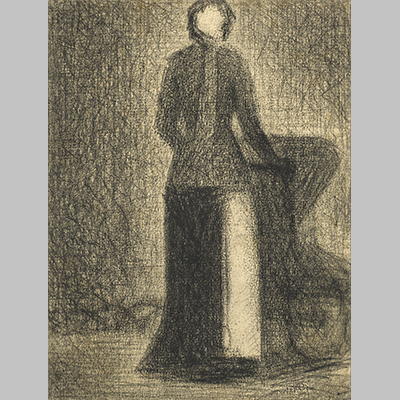 Georges Seurat Nurse with a Child s Carriage