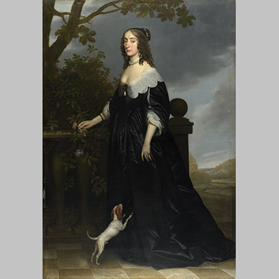 Gerard van Honthorst Elizabeth Stuart Queen of Bohemia 1642
